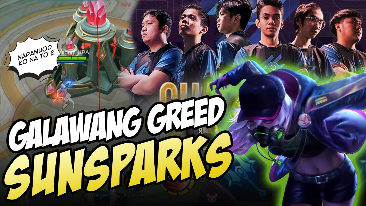 Galawang GREED ng SUNSPARKS