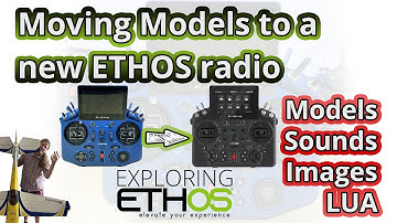 Moving models and more between two ETHOS transmitters