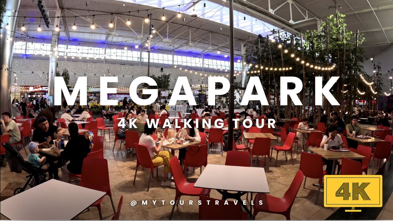 4K Almaty Mega Park Mall, 4K Walking Tour