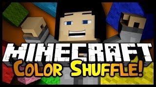 Minecraft: Mini Game: Color Shuffle! w/ Gizzy & Friends!