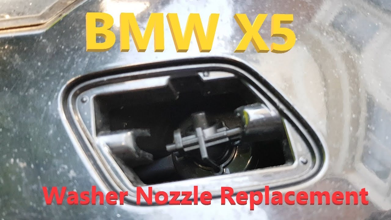 BMW X5 F15 2013-2018 Left Washer Fluid Jet Headlight Cleaning