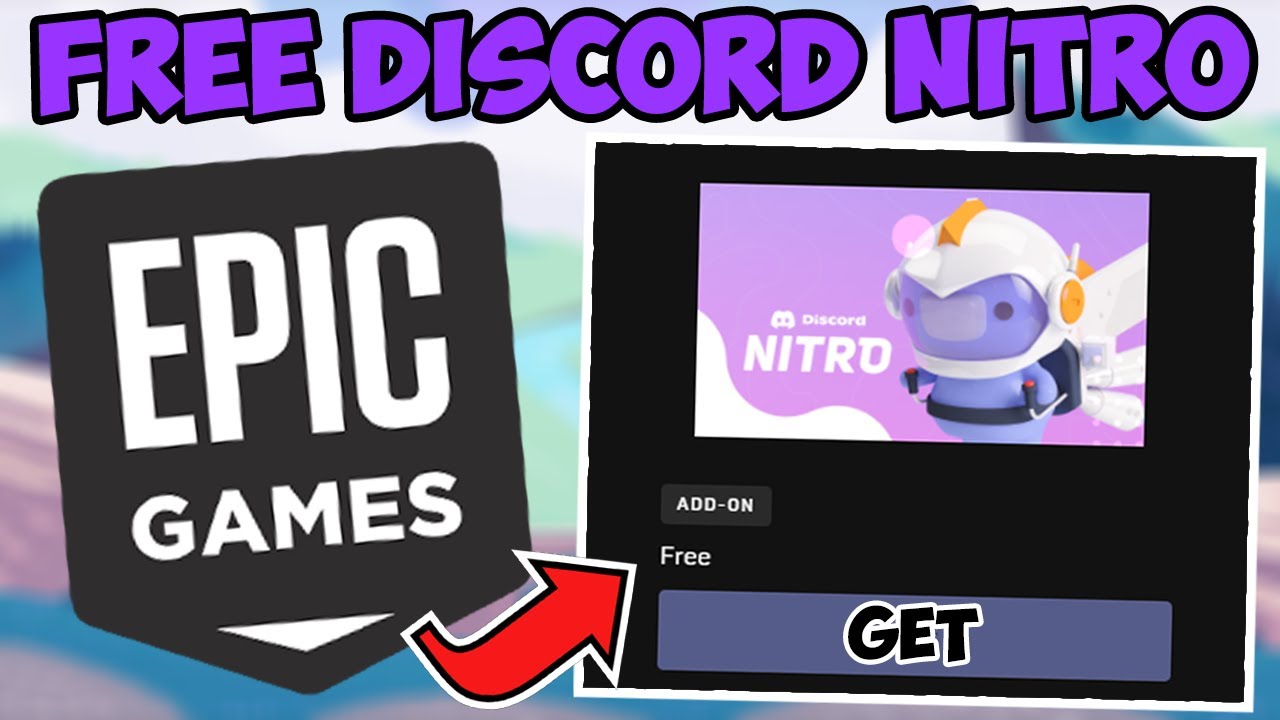 How to Get Discord Nitro for free on Epic Games Store