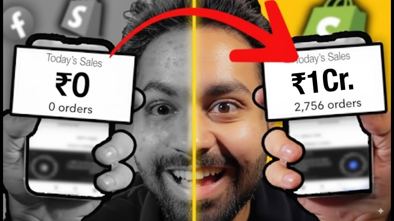 0 ➜ 1Cr  Indian DROPSHIPPING Challenge As a BEGINNER