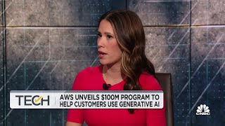 AWS unveils $100M program to help customers use generative A.I.