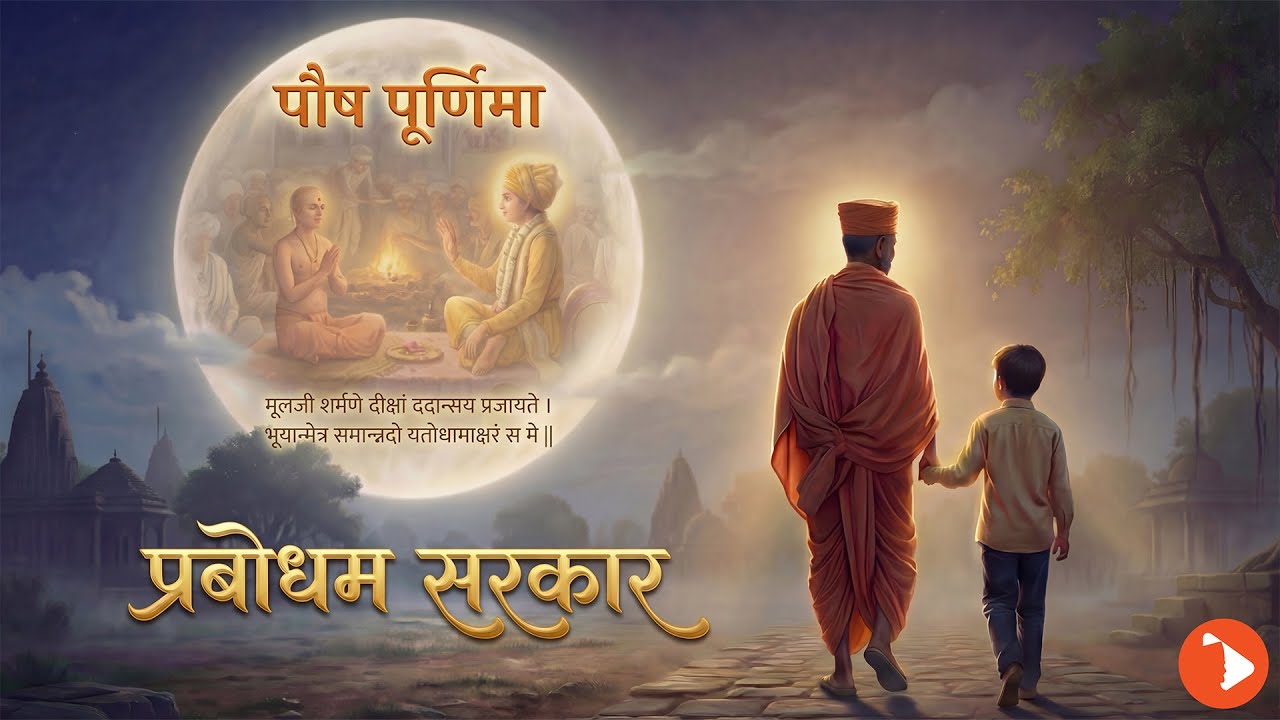 Prabodham Sarkar | Poshi Poonam - Gunatit Diksha Din | HariPrabodham | JourneyToDivine | Devotion