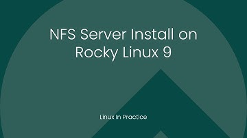 Setup NFS Server and Client on Rocky Linux 9