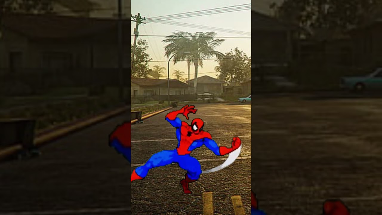 Spiderman vs SpongeBob