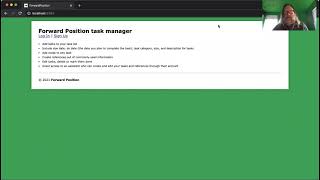 Forward Position Task Manager