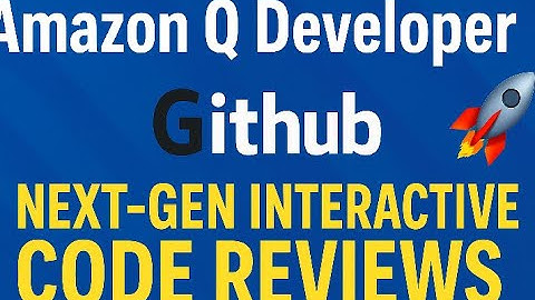 🚀 Amazon Q Developer + GitHub: Next-Gen Interactive Code Reviews! 💻✨
