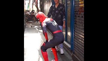 war twerking in Spiderman costume #warwanarat #yinwar #yinyin_anw #หยิ่นวอร์ #วอร์วนรัตน์ #veemark