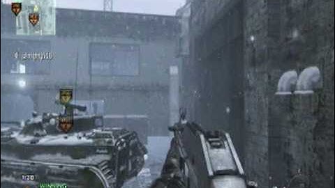 MW2: Search and Destroy - Amazing semtex throw!