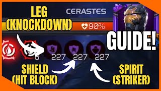 Cerastes 8.3 Final Boss Guide! Icons Explained, Best Counters And A Full Solo!