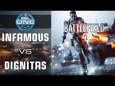 InFamouS vs. Dignitas - Fall Season Cup 4 Ro16 Map 1 - ESL One - Battlefield 4