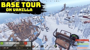 Base tour on Rustoria EU Medium | Rust
