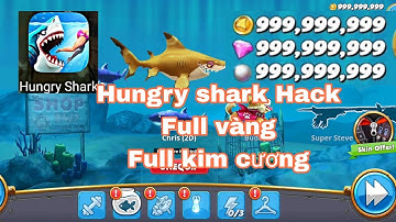 Tải Hungry shark World Hack Full tiền, kim cương mới nhất 2025