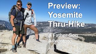 Preview: Backpacking Yosemite National Park's Red Peak Pass Loop - A 6-day Father-Son Adventure [4K]