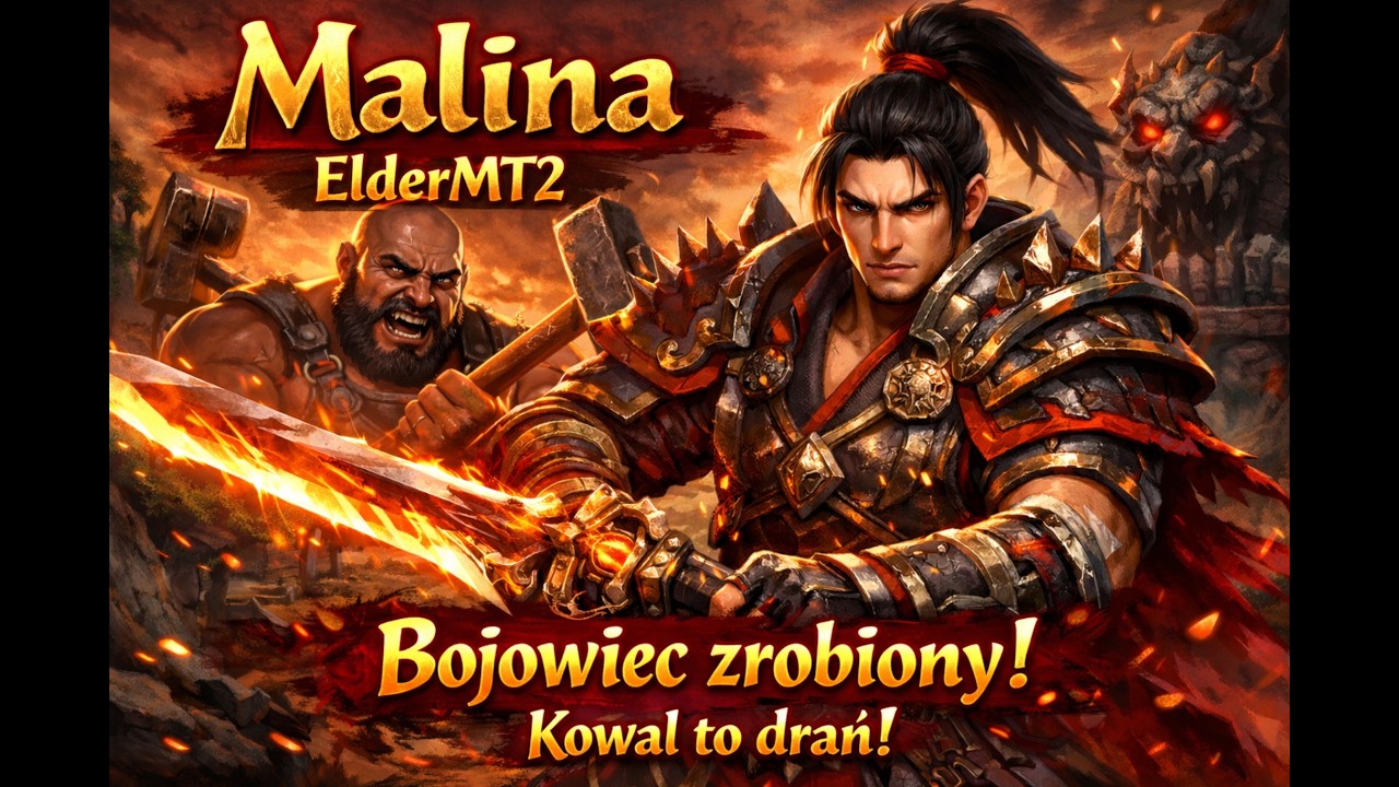 ElderMT2 - Koń Bojowy siedzi progres postaci rośnie