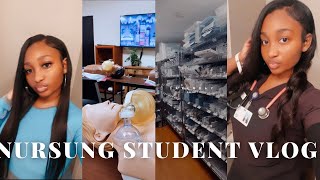 A WEEK IN THE LIFE OF A NURSING STUDENT/ PCT | Peds Clinical, A+ on Exam, Night Shift Tech 💕