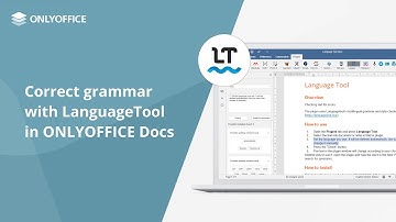Correct grammar with LanguageTool in ONLYOFFICE Docs