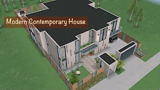 MODERN CONTEMPORARY HOUSE| The Sims Freeplay | House Tour | Floor Plans | Simspirational Designs