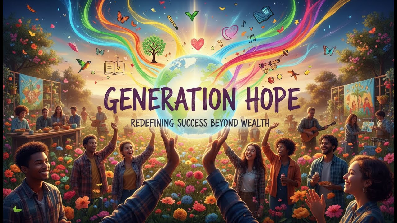 Generation Hope: Redefining Success Beyond Wealth - YouTube