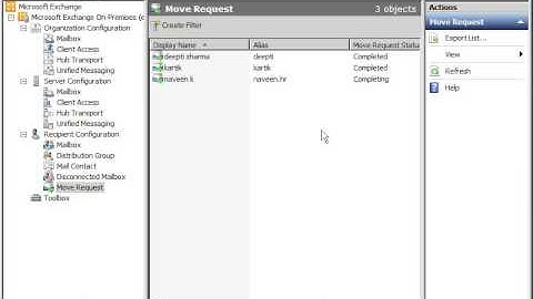 Microsoft Exchange Server Migration from Exchange 2003 to exchange 2010 part 06