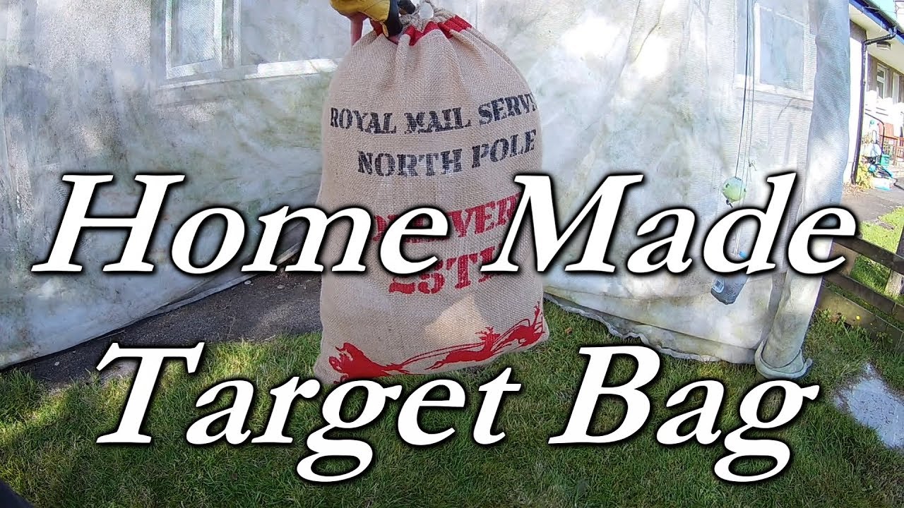 Archery Home Made Target Bag YouTube