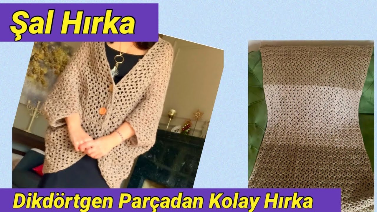 Tığişi Şal Hırka