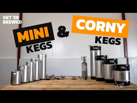 How do I start Kegging - Easy Guide Explaining SS Mini Kegs & Corny Kegs for packaging homebrew beer