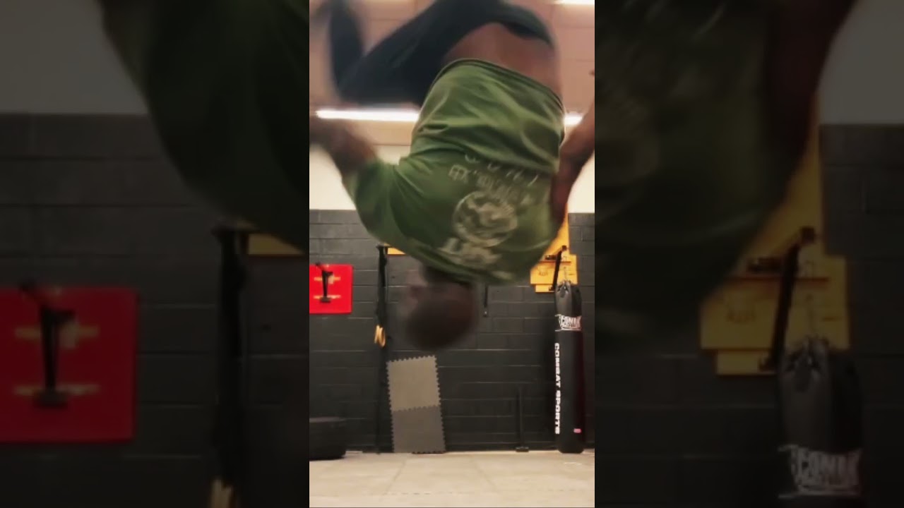 PRACTICING MY FLASK KICK for my new short film.