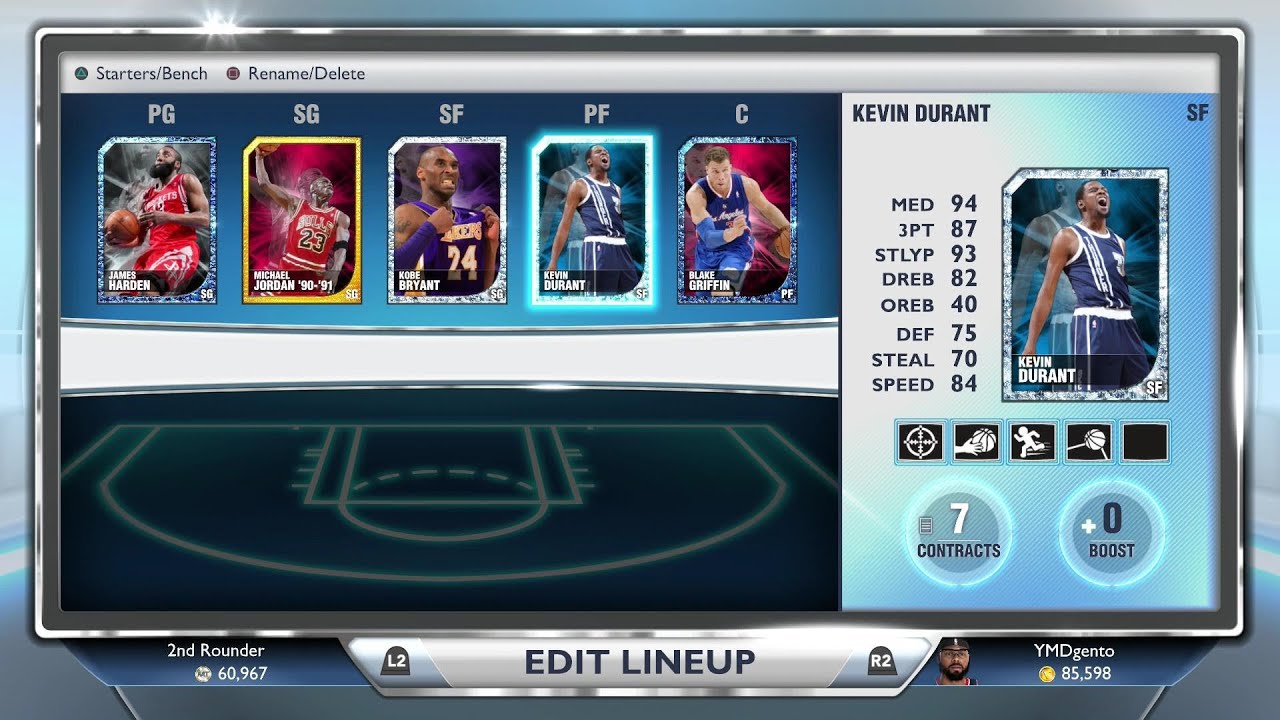 NBA 2K14 Next Gen MyTEAM - Road To All Diamond Lineup! PS4 - YouTube