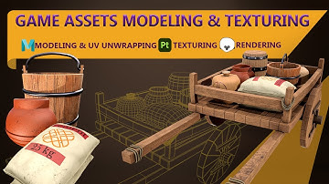 Cart UV unwrapping Maya for beginners