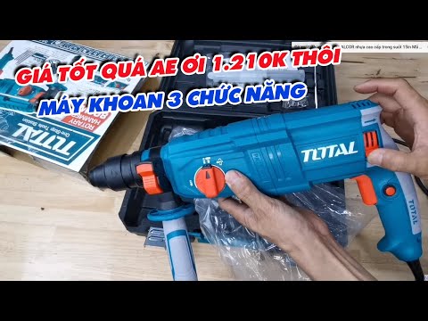Video Giá tốt quá ae ơi 1.210k thôi/ Máy khoan 3 chức năng... - youtube