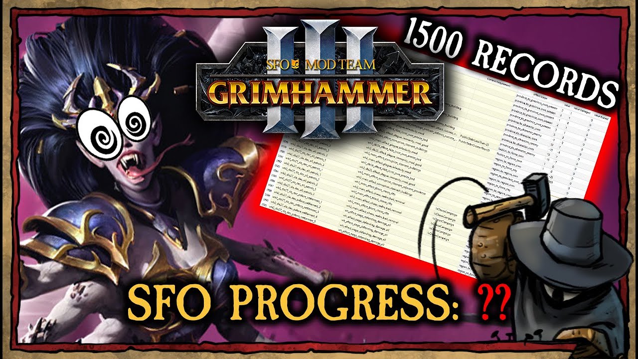 I AM GOING CRAZY ► SFO: Grimhammer III Tides of Torment MODDING REPORT