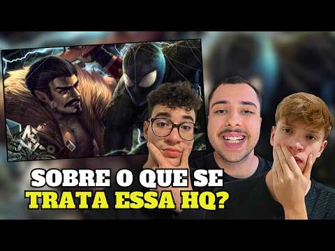 (BIZARRO!) A Ultima Caçada | Homem-Aranha e Kraven | ALBK ft. Lucas A.R.T | Papadores React