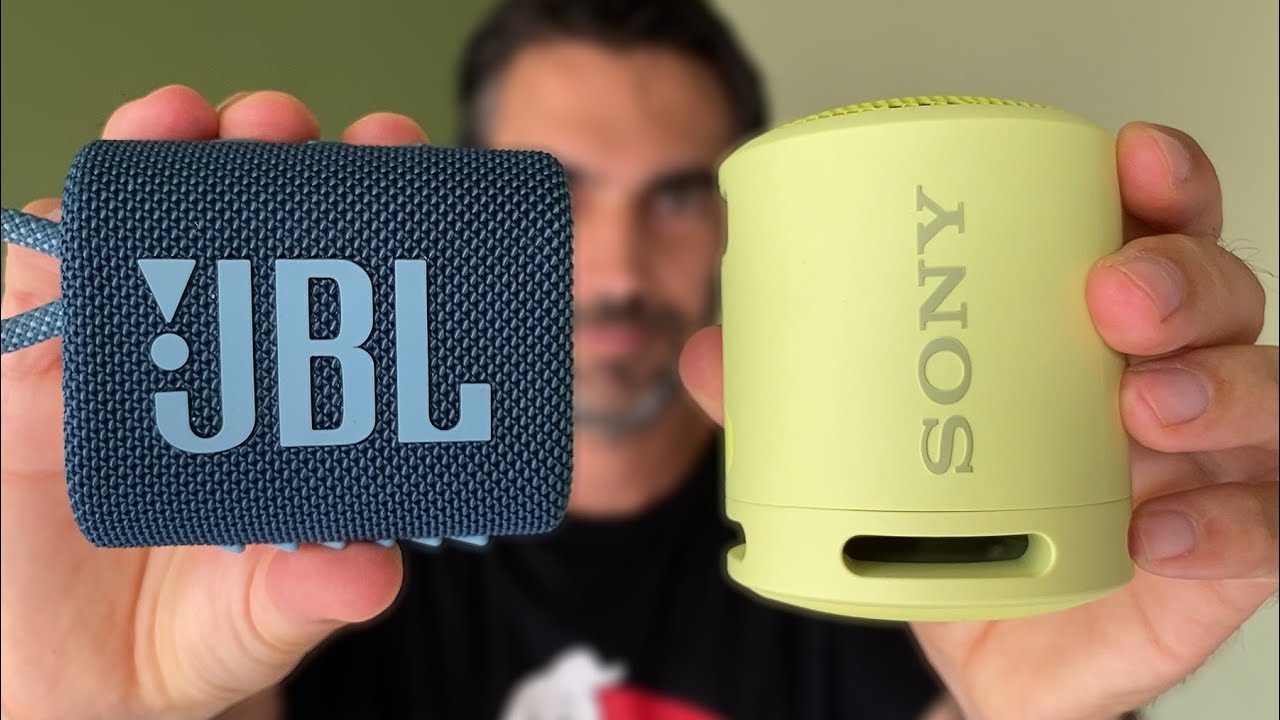 JBL Go 3 vs Sony SRS - XB13, ¿Qué altavoz crees que será mejor? 