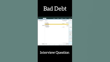 Bad Debt in Tally | Quick Tutorial #shorts