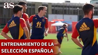 SELECCIÓN ESPAÑOLA DE FÚTBOL | ENTRENAMIENTO | Grabado a CÁMARA LENTA | Diario AS screenshot 5