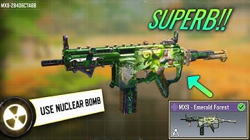 NEW! THIS MX9 skin gave me SUPER POWERS!! & I dropped NUKE in CODM | MX9 Gunsmith & Gameplay!