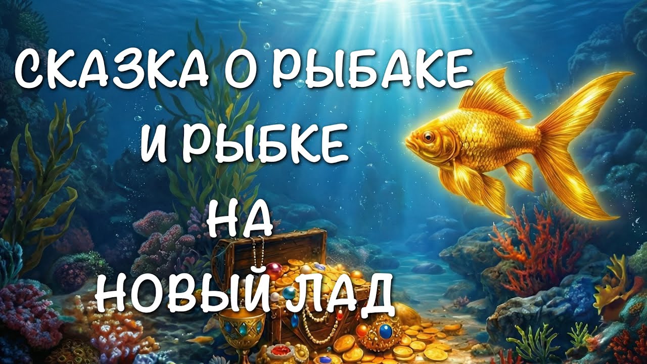 Сказка о рыбаке и рыбке. На новый лад. 