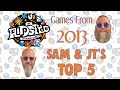 Sam  jts top 5 games from 2013