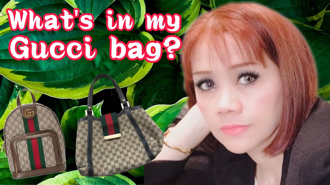 What’s in my Gucci Bag ? ( I spill it ) VLOG/A.G. YouTube