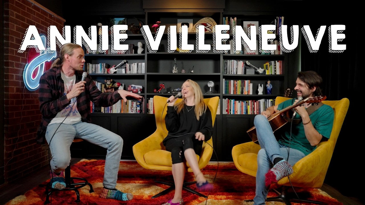 Céline Dion comme prof et les accords inspirants - ENTREVUE DE PANTOUFLES #3 avec ANNIE VILLENEUVE