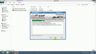 Install openERP