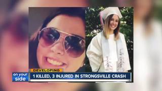 Deadly crash in strongsville, killing one teen and injuring several others