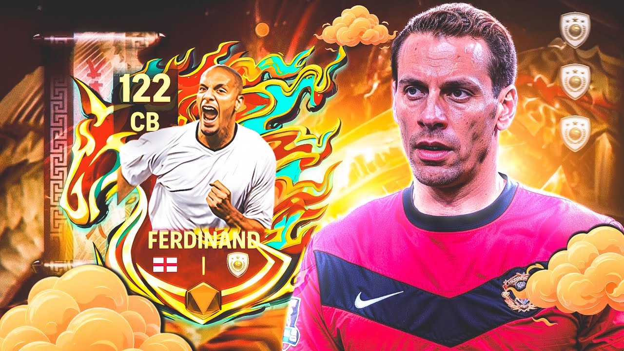 Обзор Рио Фердинанда (рейтинг 117) в FC MOBILE 🧱 — Агрессивный и надёжный центральный защитник ||...