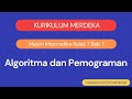 Quiz tentang Algoritma dan Pemrograman dengan Scratch