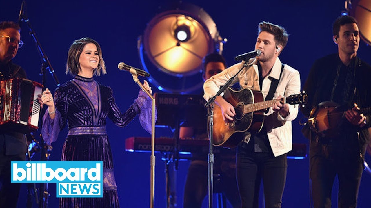 Maren Morris & Niall Horan Sing 'I Could Use a Love Song,' 'Seeing Blind' at ...