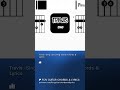 Travis - Sing | Scrolling Guitar Chords &amp; Lyrics  #music #guitar #guitarchords  #guitarist