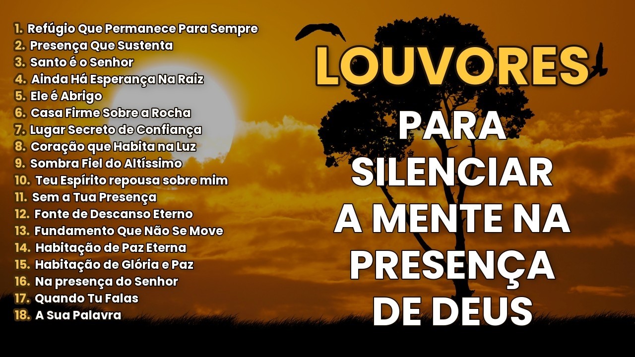 Louvores 🙌 que Acalmam os Pensamentos e Trazem Paz